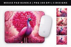 Loving Bird Mouse Pad Design | Mouse Pad Sublimation PNG Product Image 4