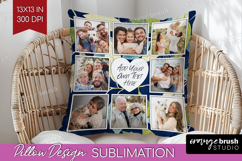 Eucalyptus Photo Pillow PNG - Botanical Picture Frame Pillow Product Image 1