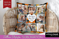 Halloween Photo Pillow PNG - Brush Stroke Picture Frame Product Image 1