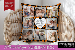 Halloween Photo Pillow PNG - Brush Stroke Picture Frame Product Image 1