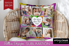 Halloween Photo Pillow PNG - Brush Stroke Picture Frame Product Image 1