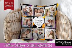 Halloween Photo Pillow PNG - Brush Stroke Picture Frame Product Image 1