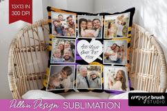 Halloween Photo Pillow PNG - Brush Stroke Picture Frame Product Image 1