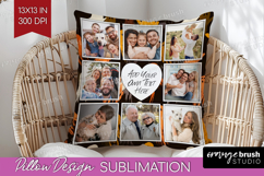 Halloween Photo Pillow PNG - Brush Stroke Picture Frame Product Image 1