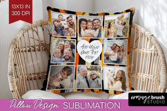 Halloween Photo Pillow PNG - Brush Stroke Picture Frame Product Image 1