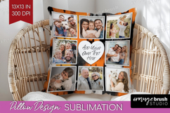 Halloween Photo Pillow PNG - Brush Stroke Picture Frame Product Image 1