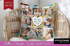 Brush Stroke Photo Pillow PNG - Abstract Texture Picture Product Image 1