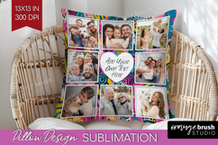 Brush Stroke Photo Pillow PNG - Abstract Texture Picture Product Image 1
