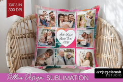 Brush Stroke Photo Pillow PNG - Abstract Texture Picture Product Image 1