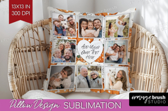Pumpkun Photo Pillow PNG - Fall Picture Frame Pillow Cover Product Image 1