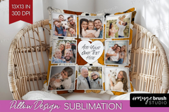 Pumpkun Photo Pillow PNG - Fall Picture Frame Pillow Cover Product Image 1