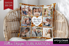 Gem Texture Photo Pillow PNG - Gemstone Picture Frame Pillow Product Image 1