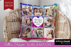 Gem Texture Photo Pillow PNG - Gemstone Picture Frame Pillow Product Image 1