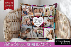 Gem Texture Photo Pillow PNG - Gemstone Picture Frame Pillow Product Image 1