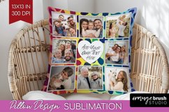 Leopard Print Photo Pillow PNG - Animal Pattern Picture Product Image 1