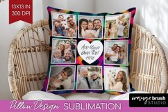 Leopard Print Photo Pillow PNG - Animal Pattern Picture Product Image 1