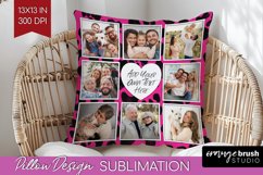 Leopard Print Photo Pillow PNG - Animal Pattern Picture Product Image 1