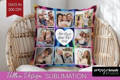 Leopard Print Photo Pillow PNG - Animal Pattern Picture Product Image 1