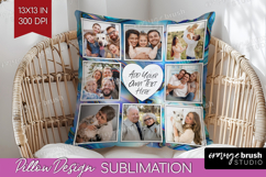 Pearl Photo Pillow PNG - Pearl Texture Picture Frame Pillow Product Image 1