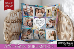 Pearl Photo Pillow PNG - Pearl Texture Picture Frame Pillow Product Image 1