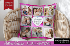 Pearl Photo Pillow PNG - Pearl Texture Picture Frame Pillow Product Image 1