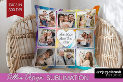 Pearl Photo Pillow PNG - Pearl Texture Picture Frame Pillow Product Image 1