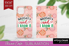 Funny Christmas Quote Phone Case PNG - Pink Xmas Case PNG Product Image 1