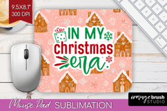Funny Christmas Quote Mouse Pad Sublimation - Pink Xmas PNG Product Image 1