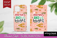 Funny Christmas Quote Phone Case PNG - Pink Xmas Case PNG Product Image 1