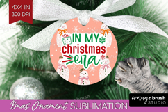 Funny Christmas Quote Ornament PNG - Pink Xmas PNG Product Image 1