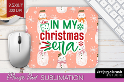 Funny Christmas Quote Mouse Pad Sublimation - Pink Xmas PNG Product Image 1
