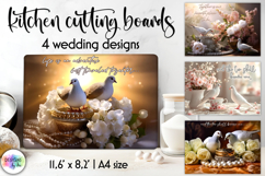 Wedding Kitchen Cutting Boards, Anniversary Cutting Boards Product Image 1