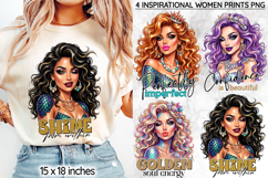 Inspirational Mermaid Sublimation, Empowering Fashion Print Product Image 1