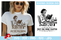 Just one more chapter SVG, Reading SVG Product Image 1