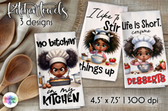 Funny Kitchen Towel, Sarcastic Kitchen Quotes Sublimation Product Image 1