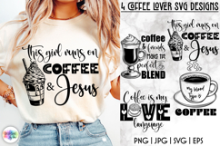 Coffee Lover SVG Bundle, Funny Coffee Quotes SVG Product Image 3