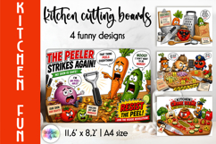 Funny Sarcastic Kitchen Cutting Board Design Collection Product Image 2