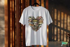 Pretty Books With Flowers Sublimation Product Image 3