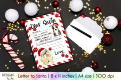 Letter To Santa Design | A4 Printable Santa Letter Product Image 1