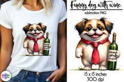 Funny Dog Sublimation Bundle, Funny Wine Quotes Bundle Product Image 8