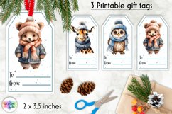 Christmas Gift Tags Bundle | 150 Personalized Gift Tags PNG Product Image 25