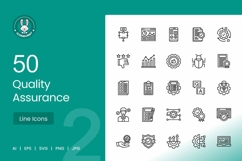 50 Quality Assurance Icons Product Image 1