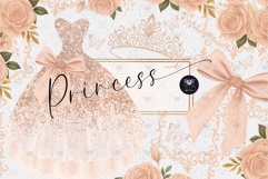 Princess Quinceañera Clipart Product Image 1