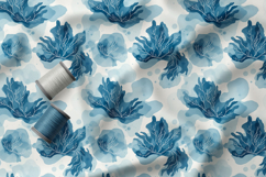 Coastal Seamless Patterns, Ocean Digital Paper, Beach Print Product Image 2