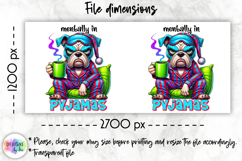 Sarcastic Animals Mug Wrap Sublimation, Cartoon Animals PNG Product Image 2