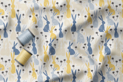 Playful Easter Bunny Seamless Patterns Product Image 2