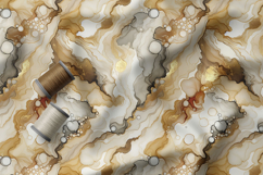 Marble Seamless Patterns, Luxury Elegant Digital Paper Product Image 2