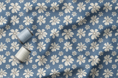 Daisies Seamless Patterns, Minimal Boho Floral Digital Paper Product Image 5