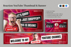 Reaction Youtube Template &amp; Canva Template Product Image 1
