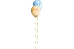 Set of realistic festive balloons. EPS, PNG, JPG Product Image 2